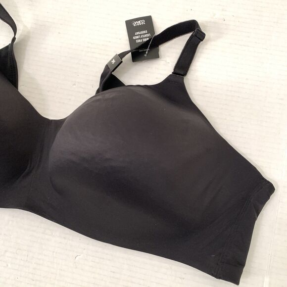 Torrid Curve 54 C Bra Wire Free Lightly Lined Everyday Black NEW - Picture 2 of 6